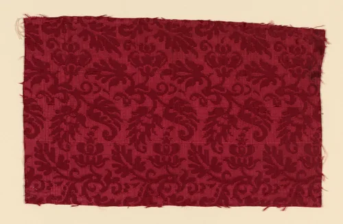 Fragment by Italy, textile, 1600-1650