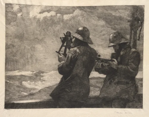 Eight Bells by Winslow Homer, print, 1887