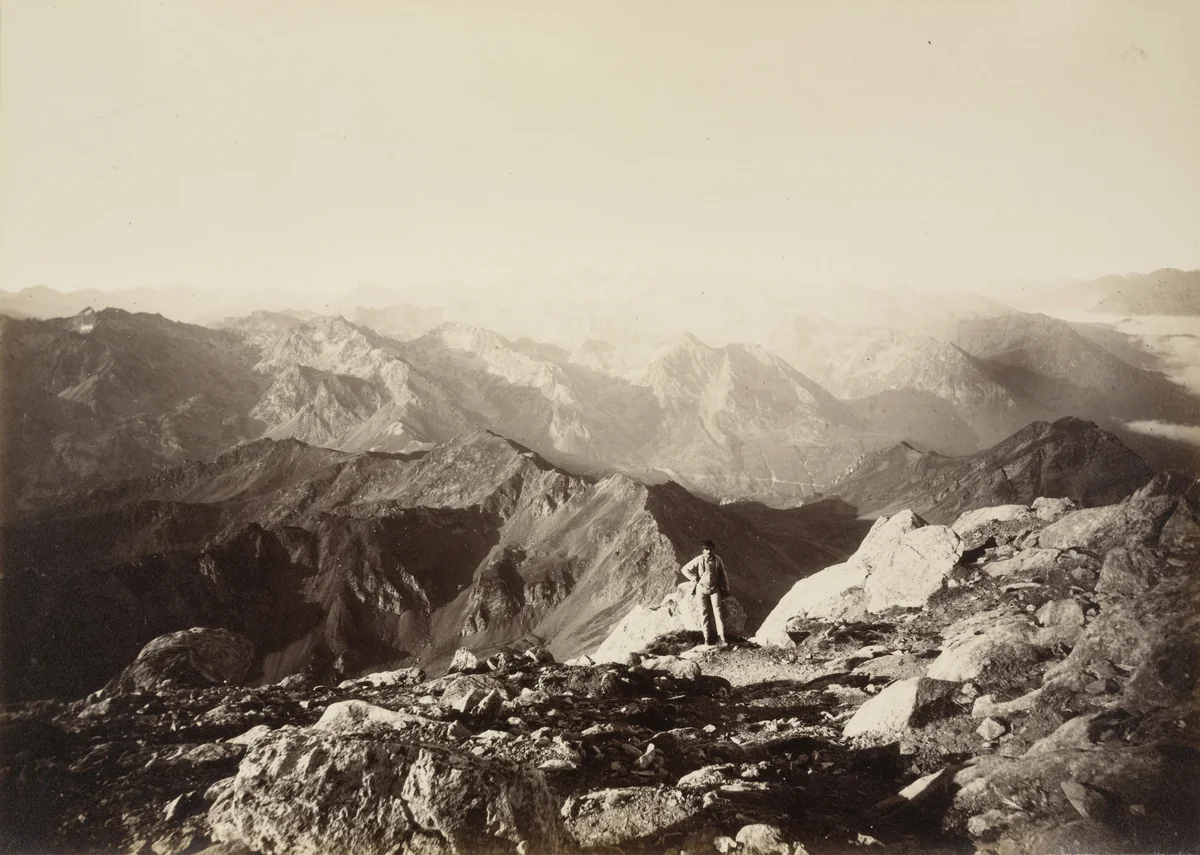 Pic du Midi Mont Blanc by Louis-Auguste Bisson, Auguste-Rosalie Bisson, photograph, 1860