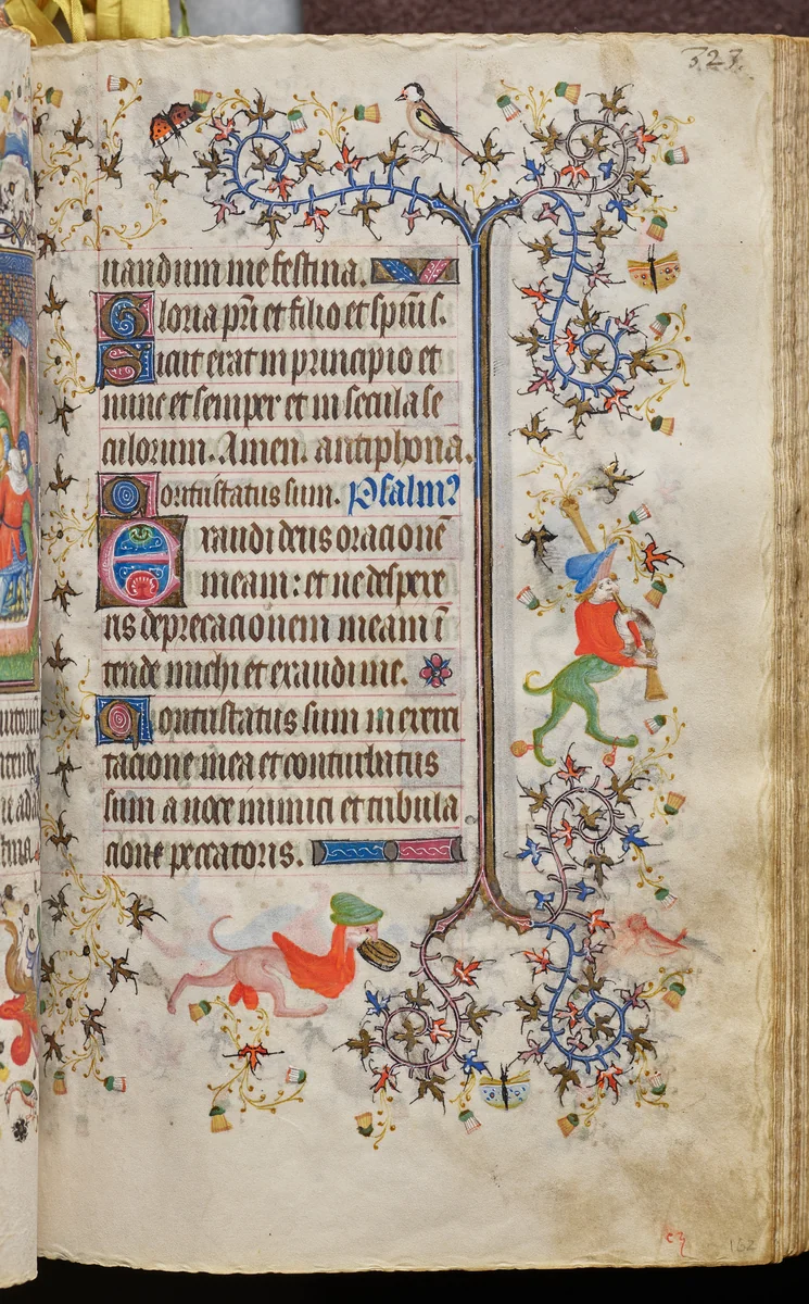 Hours of Charles the Noble, King of Navarre (1361-1425): fol. 162r, Text by Master of the Brussels Initials and Associates, book, 1400-1410