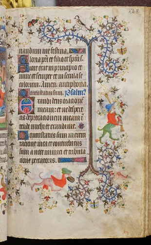Hours of Charles the Noble, King of Navarre (1361-1425): fol. 162r, Text by Master of the Brussels Initials and Associates, book, 1400-1410