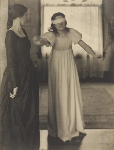 Blindman's Buff by Clarence H. White, photograph, 1898
