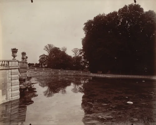 Saint-Cloud by Eugène Atget, photograph, 1922