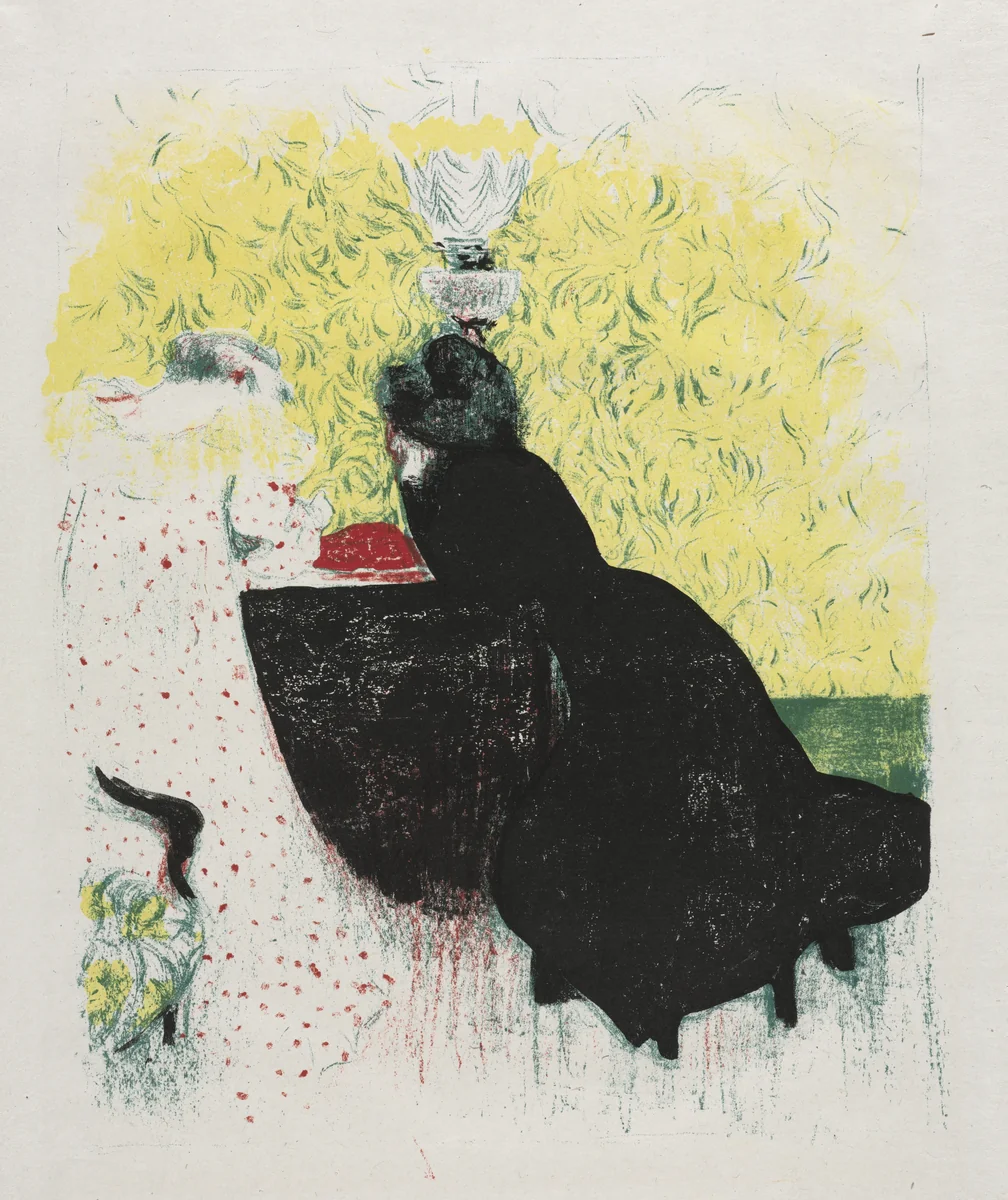 The Two Sisters-in-Law by Edouard Vuillard, print, 1899