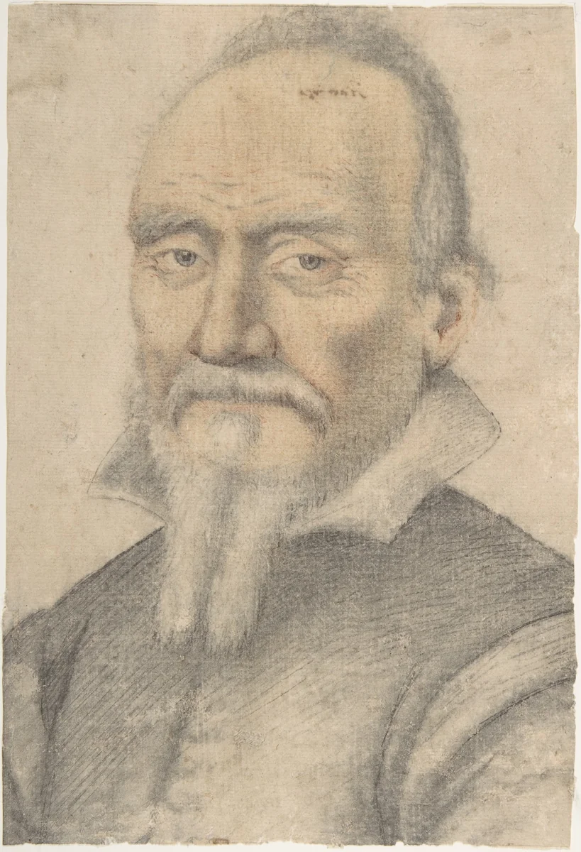 Portrait of a Man by anonymous, drawing, 1500-1599