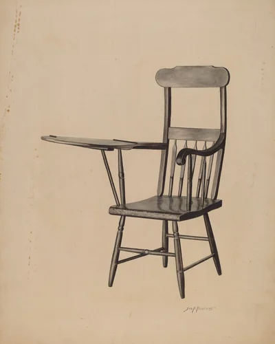 Study Chair by Sydney Roberts, index of american design, 1941
