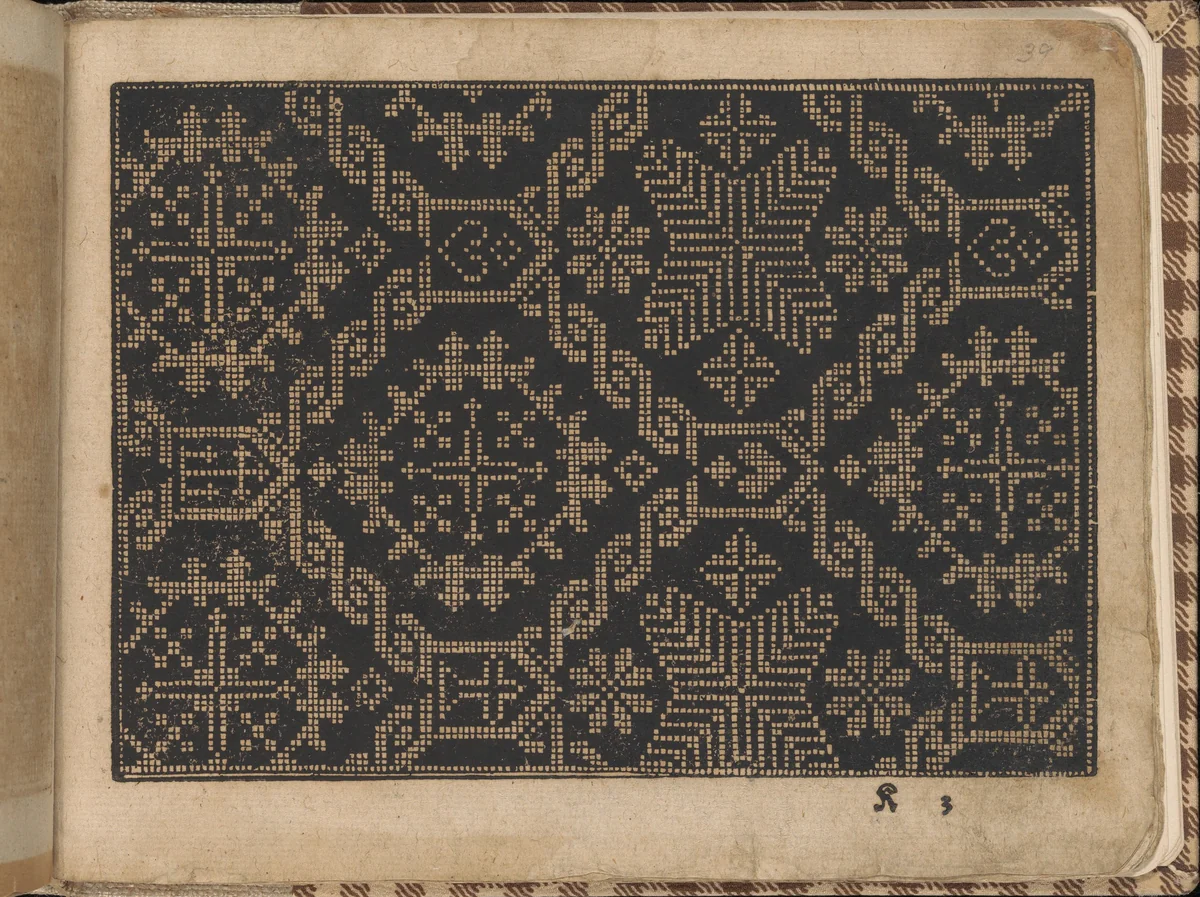 New Künstlichs Modelbuch (Page 39 recto) by Bernhard Jobin, book, 1600