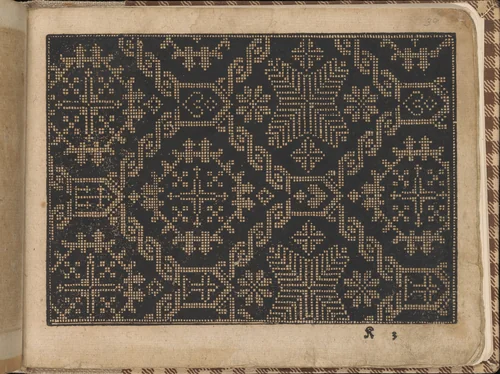 New Künstlichs Modelbuch (Page 39 recto) by Bernhard Jobin, book, 1600