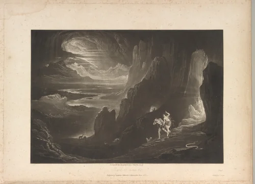 The Paradise Lost of John Milton with Illustrations by John Martin by John Martin, book, 1846