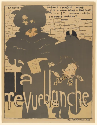 The White Review (La Revue blanche) by Pierre Bonnard, print, 1894