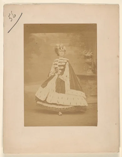 L'hermine by Pierre-Louis Pierson, photograph, 1860-1869