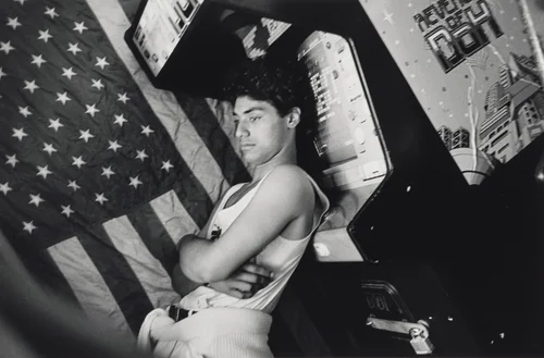 Street Map (#5) by Jim Goldberg, photograph, 1987