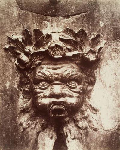 Fontaine, rue Garancière by Eugène Atget, photograph, 1900