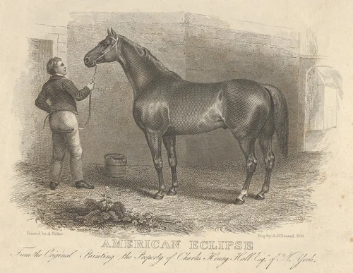 American Eclipse by Asher Brown Durand, print, 1824