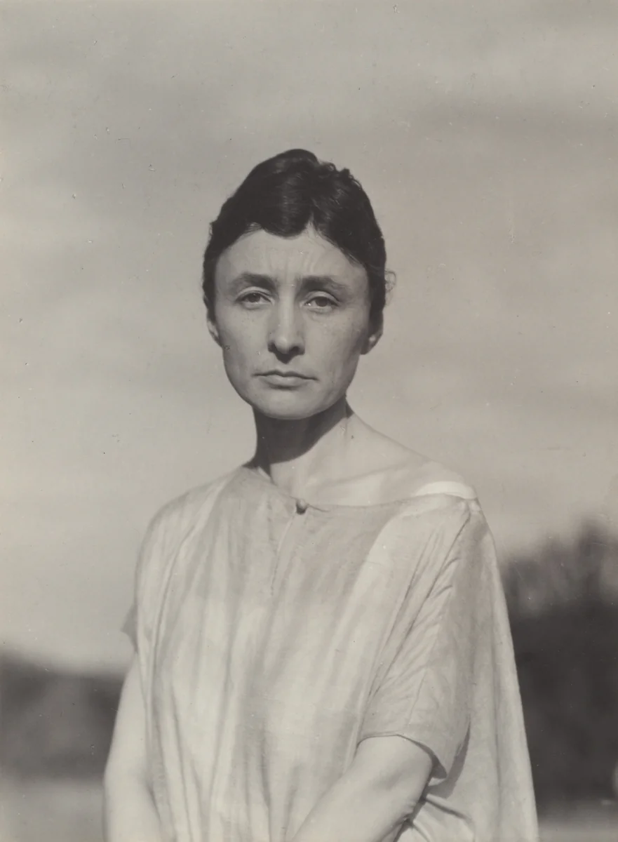 Georgia O'Keeffe by Alfred Stieglitz, photograph, 1918