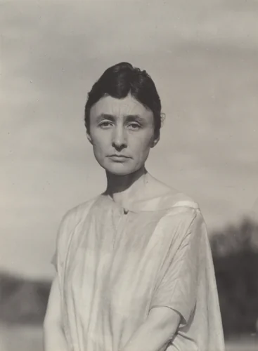 Georgia O'Keeffe by Alfred Stieglitz, photograph, 1918