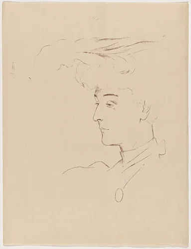 Etude by Antonio de la Gandara, print, 1895