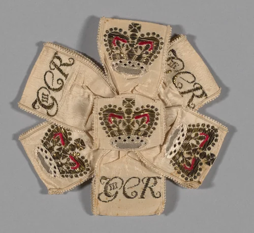 Coronation Ribbon by England, textile, 1761