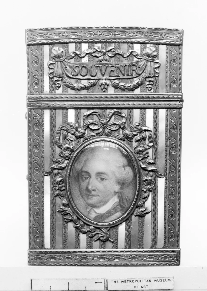 Souvenir with portrait of Stanislaus II, King of Poland by Joseph Kosinski, metalwork, 1765-1785