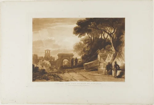 Christ and the Woman of Samaria, plate 71 from Liber Studiorum by Joseph Mallord William Turner
Samuel William Reynolds, print, 1819