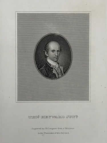 Thomas Heyward Junior by James Barton Longacre, other, 1814-1869