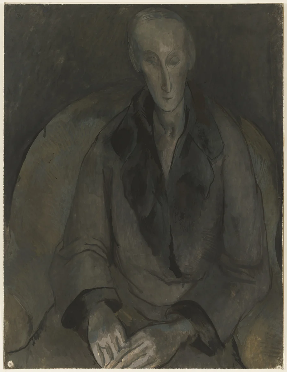 Edith Sitwell by Pavel Tchelitchew, drawing, 1928