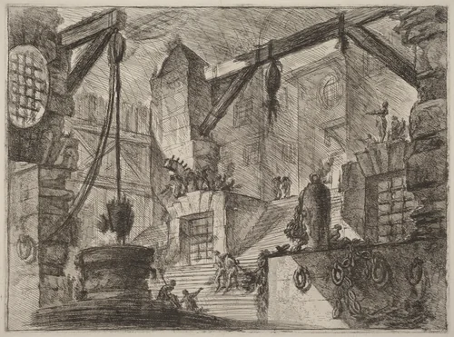 The Well by Giovanni Battista Piranesi, print, 1750-1758