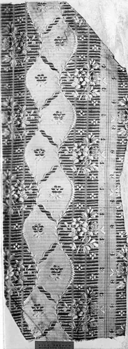 Fragment by France, textile, 1750-1800
