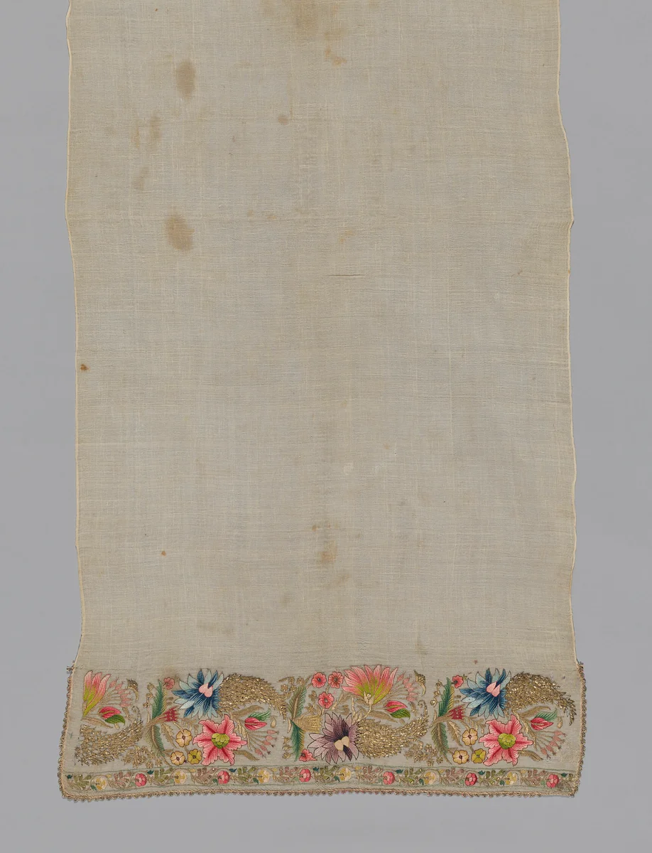 Towel by Turkey, textile, 1825-1875