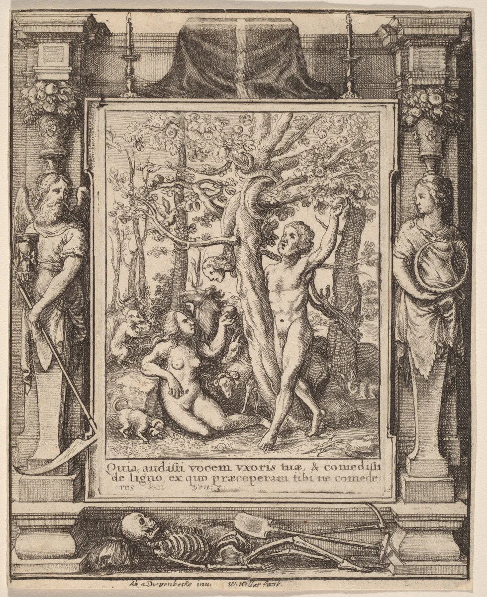 Garden of Eden by Wenceslaus Hollar
Hans Holbein the Younger
Abraham van Diepenbeeck, print, 1651
