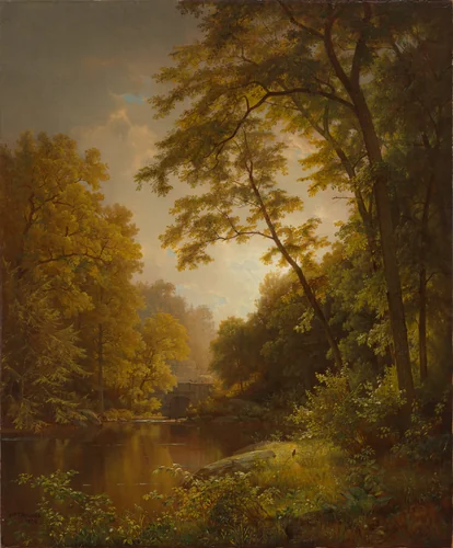 June Day by William Trost Richards, painting, 1878