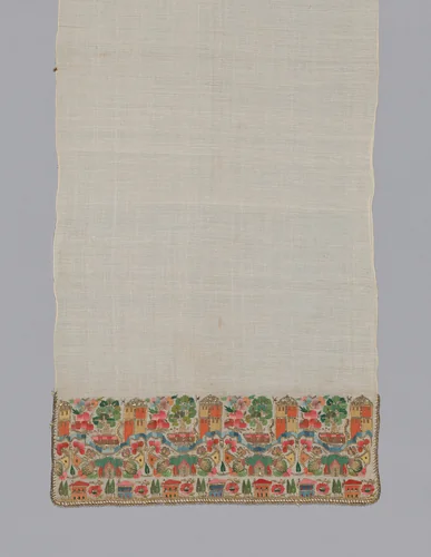 Towel by Turkey, textile, 1850-1900