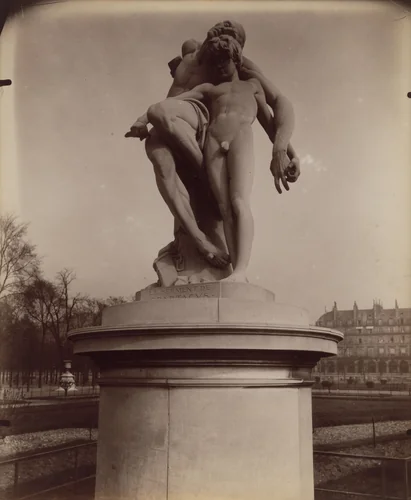 Le Serment de Spartacus / (Barrias) by Eugène Atget, photograph, 1911