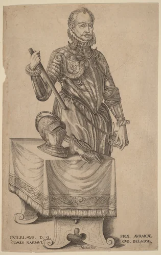 William of Nassau, Prince of Orange by Christoffel van Sichem, print, 1546-1624