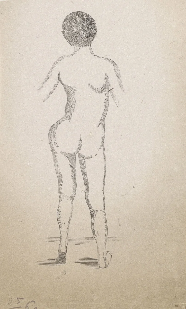 Man met een afwijking in het bekken by Isaac Weissenbruch, print, 1836-1912