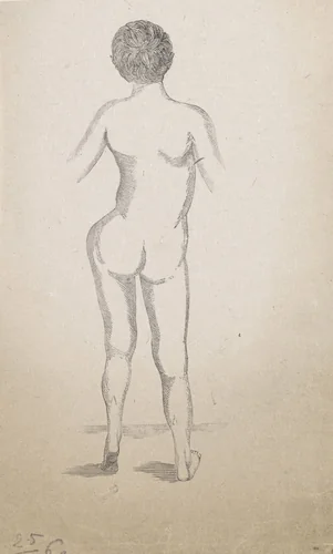 Man met een afwijking in het bekken by Isaac Weissenbruch, print, 1836-1912