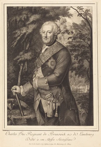 Charles Duc Regnant de Brunswick by Antoine de Marcenay de Ghuy
Ludolf Ernst Andreas Lafontaine, print, 1724-1811