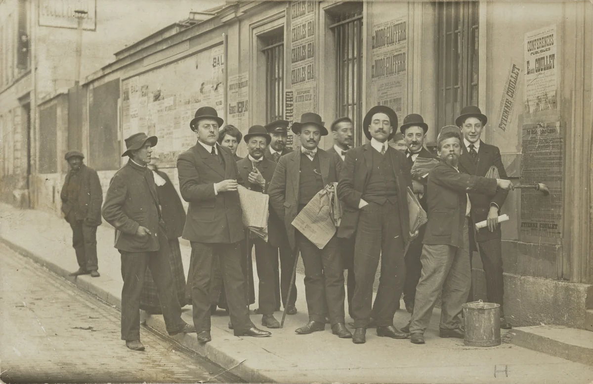 Campagne d’Étienne Coullet , Paris by Unidentified Photographer, photograph, 1910