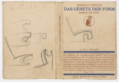 Lounge Chair without Arms (Elevation sketches) by Ludwig Mies van der Rohe, mies van der rohe archive, 1926