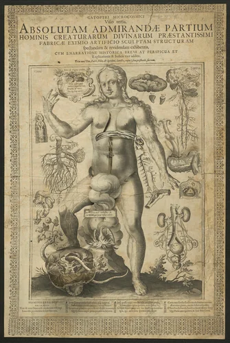 Third Vision, from Mirrors of the Microcosm by Lucas Kilian, print, 1613