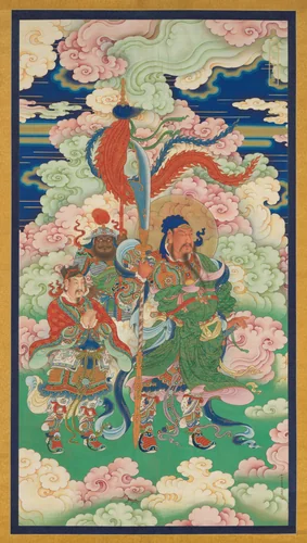 Guan Yu by Unidentified Artist, painting, 1690-1710