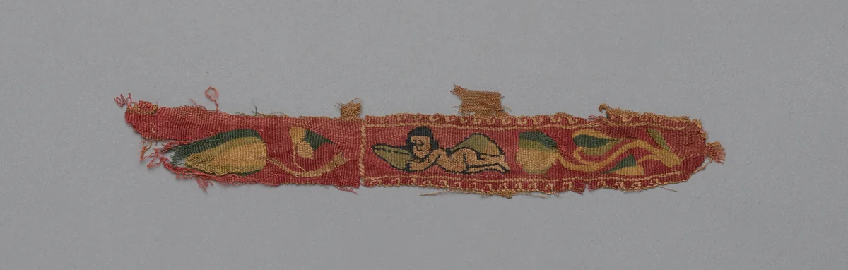 Fragment from a Tunic: Clavi by Unknown, textile, 600-699