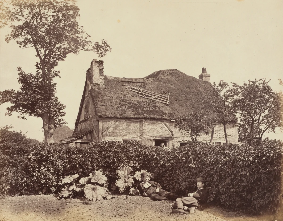 Cottage at Wilford by George Bankart, photograph, 1860-1870