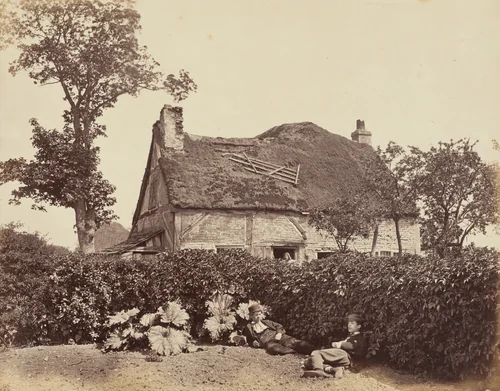 Cottage at Wilford by George Bankart, photograph, 1860-1870