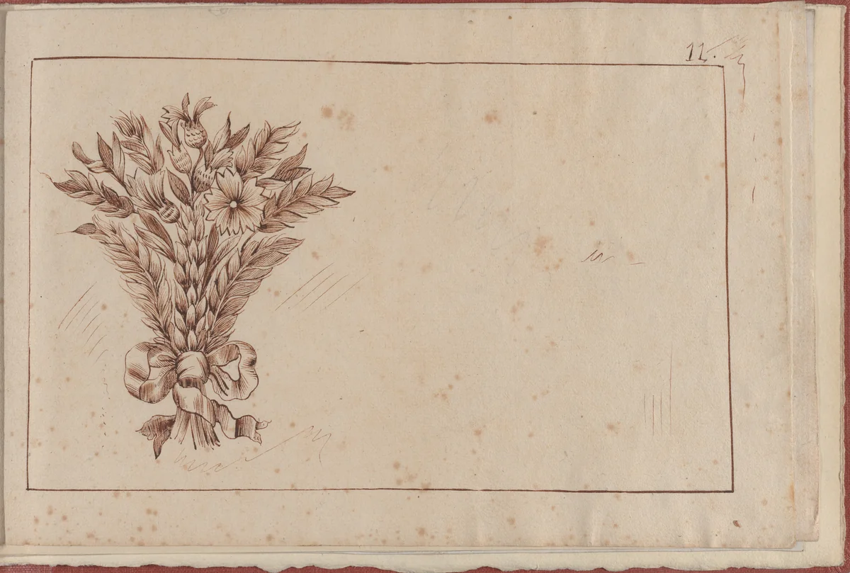 Joaillerie: Album of Jewelry Designs, Page 11 by anonymous, book, 1770