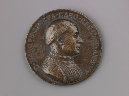 Medal: Bust of Marco Sicco by Antonio Abondio, metalwork, 1557-1563