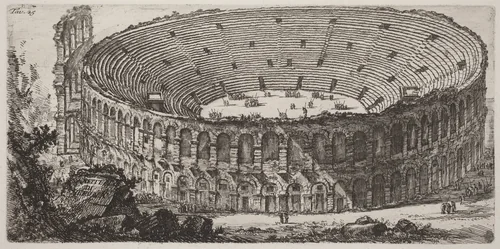 Anfiteatro di Verona by Giovanni Battista Piranesi, portfolio, 1748