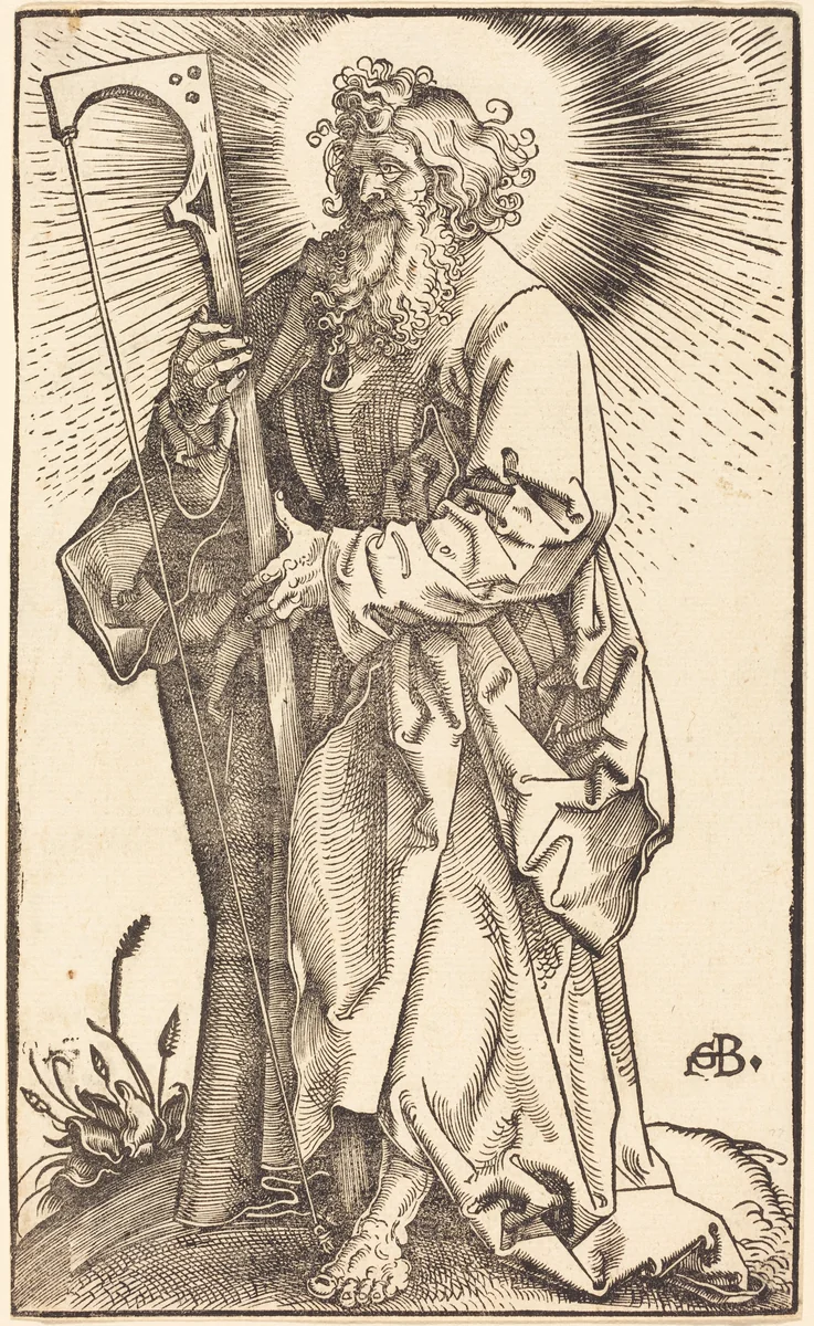 Saint James the Less by Hans Baldung Grien, print, 1519
