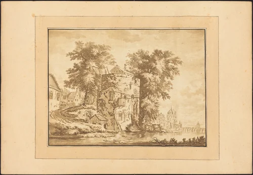 Dutch Landscape by Regina Schönecker; Abraham Rademaker, portfolio, 1782-1785