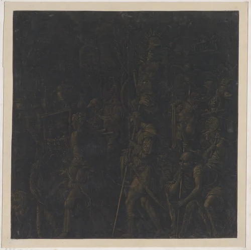 Sheet 8 from "The Triumphs of Caesar" by Andrea Andreani, print, 1599